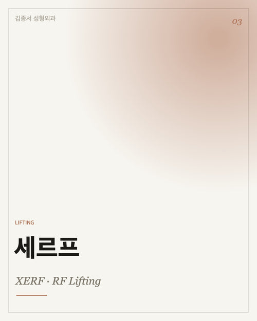세르프 XERF 고주파 리프팅